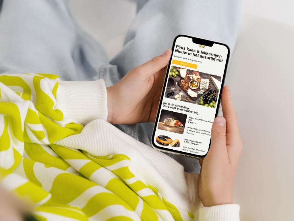 Pims kaas notifications page